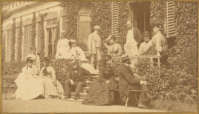 Chateau du Francport autorstwa Comte Olympe Aguado