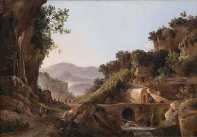 Cava de Tirreni, 1857. autorstwa Consalvo Carelli