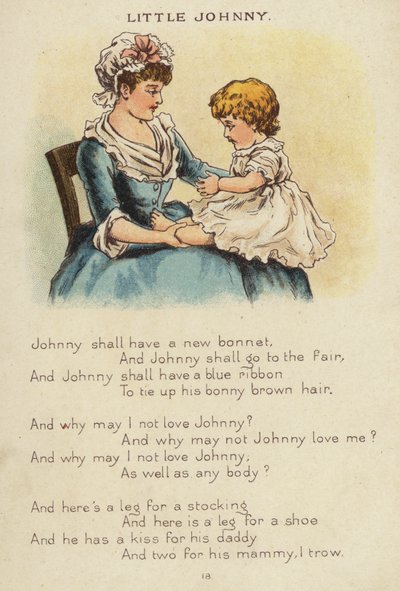 Rymowanka: Mały Johnny (chromolitho) autorstwa Constance Haslewood