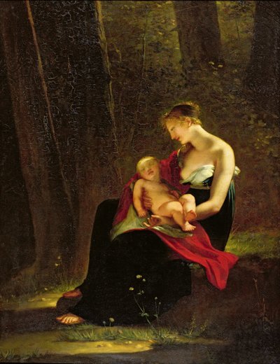 Szczęśliwa Matka autorstwa Constance Marie Mayer Lamartiniere