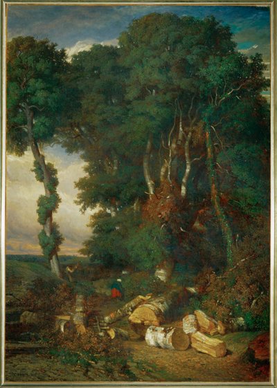 Drwale autorstwa Constant-Emile Troyon