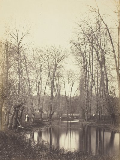 Basen Etang et Fermiere i żona farmera, ok. 1930 r. 1865. autorstwa Constant Alexandre Famin
