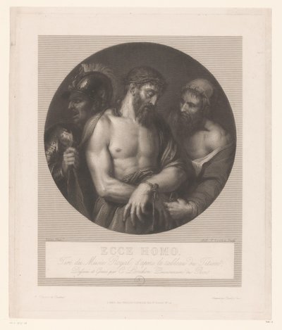 Ecce Homo Ecce Homo (tytuł na obiekcie) autorstwa Constant Louis Antoine Lorichon