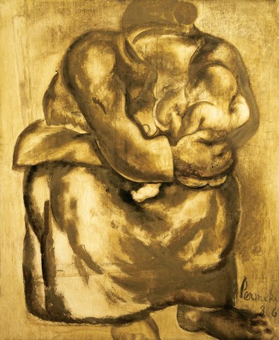 Belgia, Jabbeke, macierzyństwo autorstwa Constant Permeke