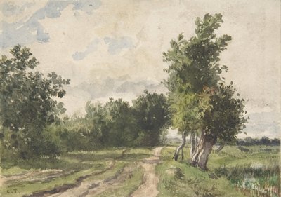 Krajobraz, 1825-65. autorstwa Constant Troyon