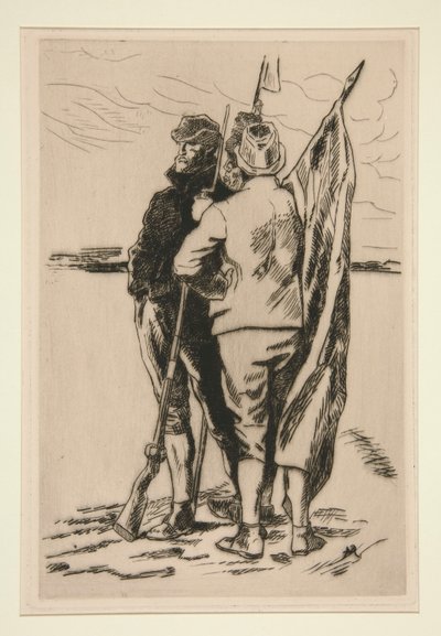 Wojna chłopska autorstwa Constantin Emile Meunier