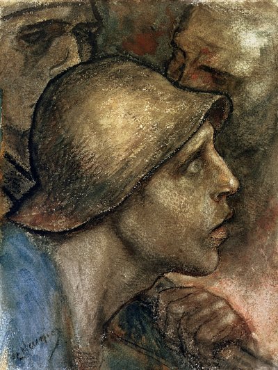 Kierownik Pracownika autorstwa Constantin Emile Meunier