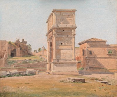 Łuk Tytusa w Rzymie autorstwa Constantin Hansen