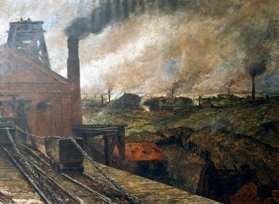 Włoski: Black Country - Borinage autorstwa Constantin Meunier