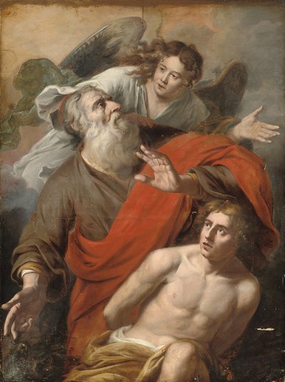 Ofiara Izaaka autorstwa Constantin Verhout or Voorhout