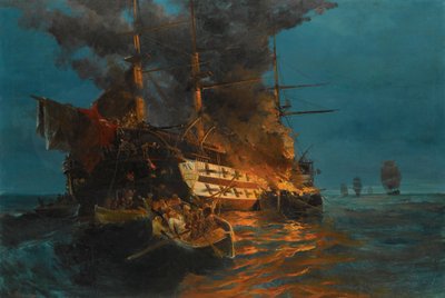 Grecka wojna o niepodległość (lub rewolucja grecka) autorstwa Constantin Volanakis