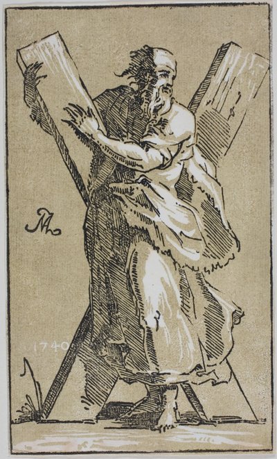 Święty Andrzej autorstwa Conte Antonio Maria Zanetti the Elder