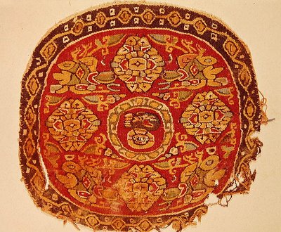 Koptyjski wizerunek Chrystusa, VIII-X wne (wełna) autorstwa Coptic Coptic