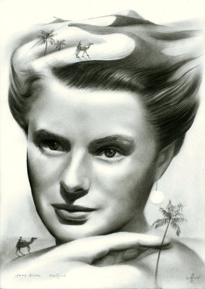 Portret „Pustynne marzenia” autorstwa Corné Akkers