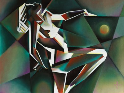 Tancerz o dynamicznej geometrii autorstwa Corné Akkers