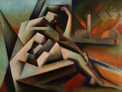 Zamyślona figura geometryczna autorstwa Corné Akkers