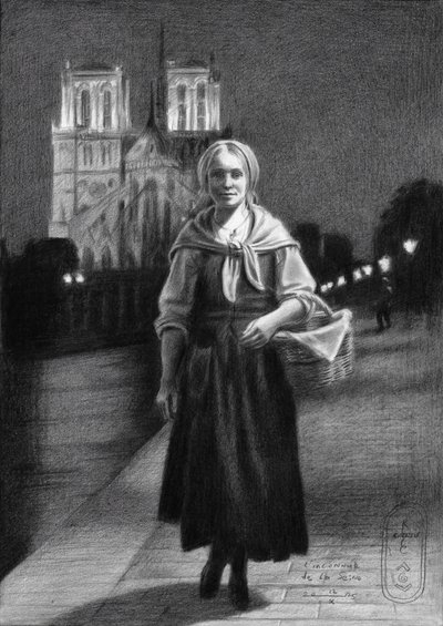 Wieczór kobiet w Notre Dame autorstwa Corné Akkers