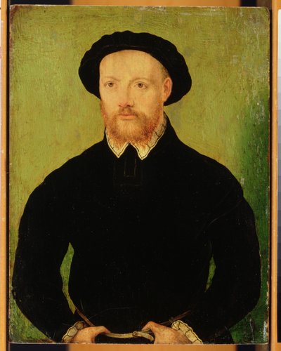 Mężczyzna z rudą brodą autorstwa Corneille de Lyon