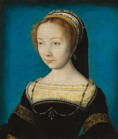 Portret kobiety, ok. 1540 (olej na drewnie) autorstwa Corneille de Lyon
