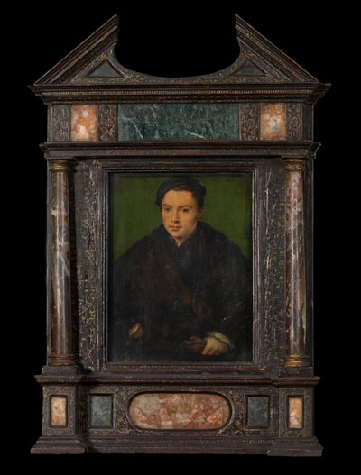 Portret mężczyzny (olej na desce) autorstwa Corneille de la Haye (1500 75)
