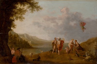 Wyrok Paryski , c. 1650. autorstwa Cornelis Adamsz. Willaerts