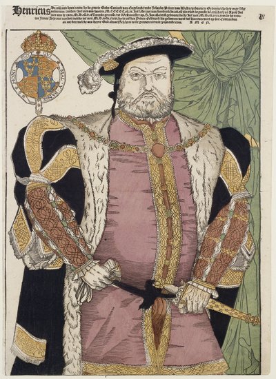Portret Henryka VIII z Anglii autorstwa Cornelis Anthonisz. (manner of)