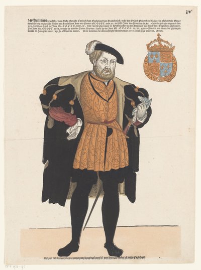 Portret Henryka VIII z Anglii autorstwa Cornelis Anthonisz. (manner of)