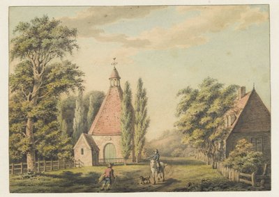 Widok na Nowy Utrecht, Long Island, Ameryka autorstwa Cornelis Apostool