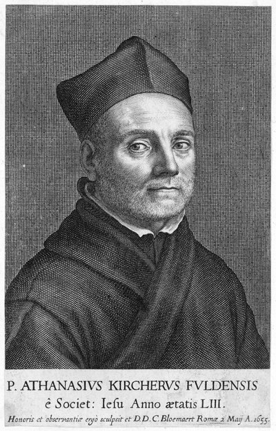 Athanasius Kircher autorstwa Cornelis Bloemaert