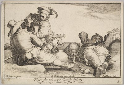 Przyjemności z okupacji. autorstwa Cornelis Bloemaert