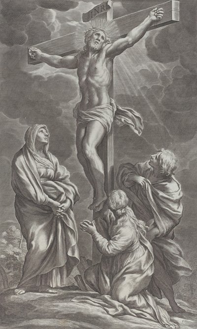 Ukrzyżowanie, 1662. autorstwa Cornelis Bloemaert