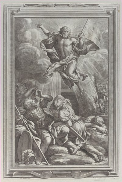 Zmartwychwstanie, 1662. autorstwa Cornelis Bloemaert