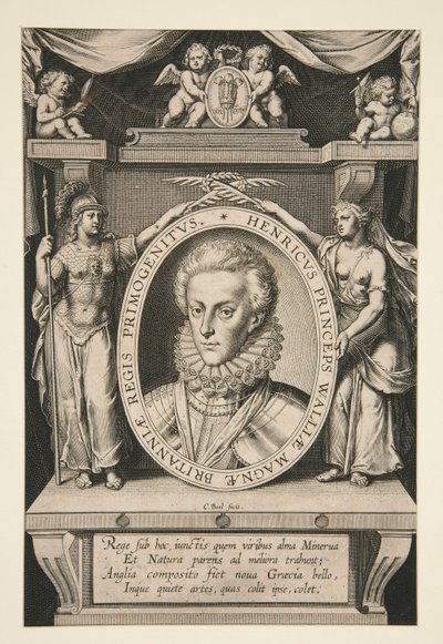 Henryk Fryderyk, książę Walii autorstwa Cornelis Boel