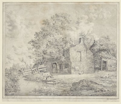 Farma na wodzie autorstwa Cornelis Borsteegh