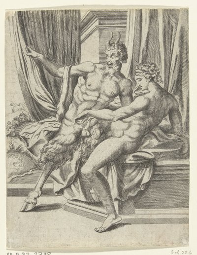 Jowisz i Antiope Miłosne przygody Jowisza (tytuł serii) autorstwa Cornelis Bos
