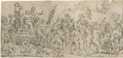 Triomf van Bachus autorstwa Cornelis Bos
