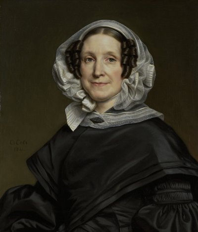 Aryna Garnka (1786-1850). Żona N.J.A.C. Hoffmanna autorstwa Cornelis Cels (signed by artist)