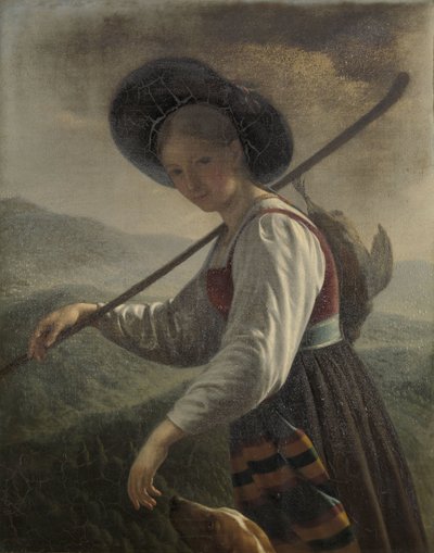 Szwajcarka Chłopka autorstwa Cornelis Cels