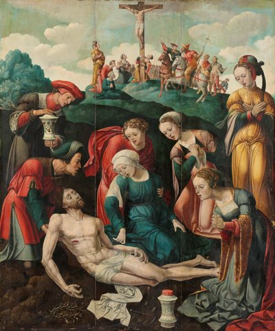 Opłakiwanie Chrystusa autorstwa Cornelis Cornelisz II Buys (attributed to)