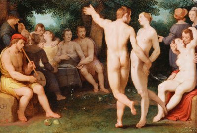 Alegoria wstrzemięźliwości, 1625 autorstwa Cornelis Cornelisz. van Haarlem
