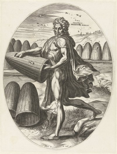 Arysteusz Bogowie rolnictwa (tytuł serii) autorstwa Cornelis Cort