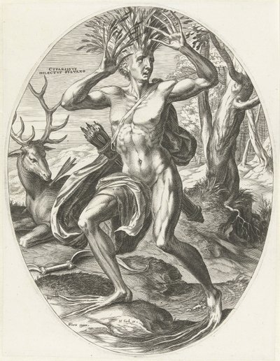 Cyprys Bogowie rolnictwa (tytuł serii) autorstwa Cornelis Cort
