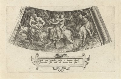 Powrót Jakuba do Kanaanu Historia Jakuba (tytuł serii) autorstwa Cornelis Cort