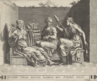 Trzy losy autorstwa Cornelis Cort