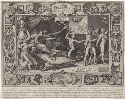 Laster van Apelles autorstwa Cornelis Cort