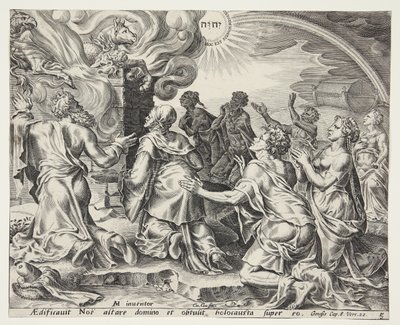 Ofiara Noego autorstwa Cornelis Cort