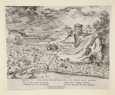 Wrak statku autorstwa Cornelis Cort