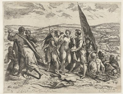 Alegoria wojny i pokoju autorstwa Cornelis Dircksz. Boissens