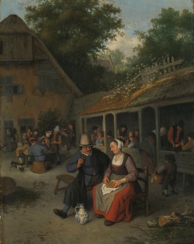 Country Inn autorstwa Cornelis Dusart