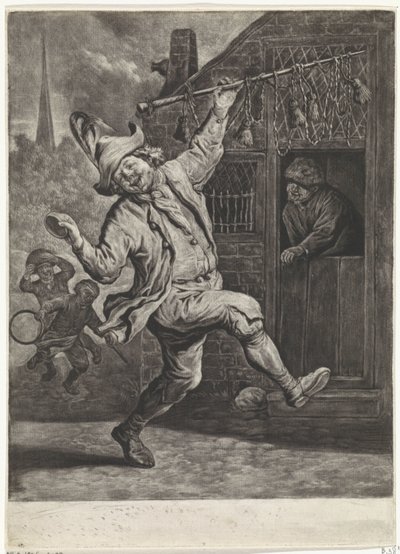 Wycinacz odcisków, ok. 1700 autorstwa Cornelis Dusart